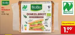 Netto Marken-Discount Bio Dinkelbrot Angebot