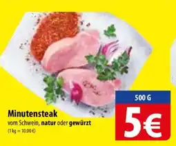Famila Nord Ost Minutensteak , natur oder gewürzt Angebot