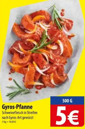 Famila Nord Ost Gyros-Pfanne Angebot