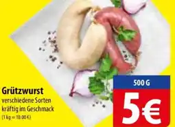 Famila Nord Ost Grützwurst Angebot