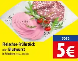 Famila Nord Ost Fleischer-Frühstück oder Blutwurst Angebot