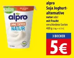 Famila Nord Ost alpro Soja Joghurt- alternative natur oder mit Frucht Angebot