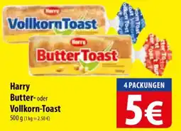 Famila Nord Ost Harry Butter- oder Vollkorn-Toast Angebot