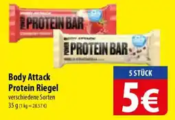 Famila Nord Ost Body Attack Protein Riegel Angebot
