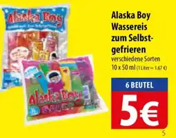 Famila Nord Ost Alaska Boy Wassereis zum Selbstgefrieren Angebot