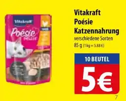 Famila Nord Ost Vitakraft Poésie Katzennahrung Angebot