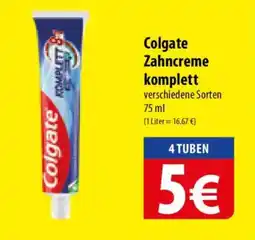 Famila Nord Ost Colgate Zahncreme komplett Angebot