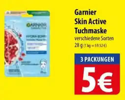Famila Nord Ost Garnier Skin Active Tuchmaske Angebot