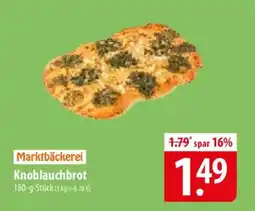 Famila Nord Ost Marktbäckerei Knoblauchbrot Angebot
