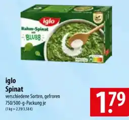 Famila Nord Ost iglo Spinat Angebot