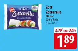 Famila Nord Ost Zott Zottarella Classic Angebot