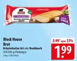 Famila Nord Ost Block House Brot Kräuterbutter Art oder Knoblauch Angebot