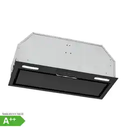 Netto Marken-Discount Camila Dunstabzugshaube Einbau 70 cm 397 m³/h LED Touch Edelstahl Schwarz Angebot