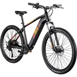 Netto Marken-Discount Zündapp Z808 E Bike Mountainbike 29 Zoll schwarz orange Angebot