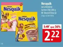 Famila Nord Ost Nesquik Angebot