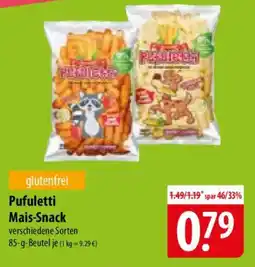 Famila Nord Ost Pufuletti Mais-Snack Angebot