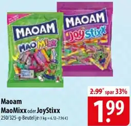 Famila Nord Ost Maoam MaoMixx oder JoyStixx Angebot
