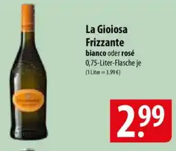 Famila Nord Ost La Gioiosa Frizzante bianco oder rosé Angebot