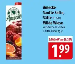 Famila Nord Ost Amecke Sanfte Säfte, Säfte + oder Wilde Wiese Angebot