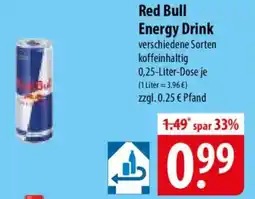 Famila Nord Ost Red Bull Energy Drink Angebot