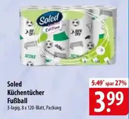 Famila Nord Ost Soled Küchentücher Fußball Angebot