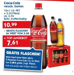Hol'ab Getränkemarkt Coca-Cola Angebot
