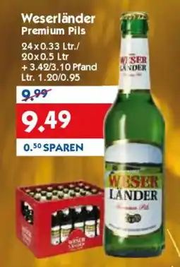Hol'ab Getränkemarkt Weserländer Premium Pils Angebot