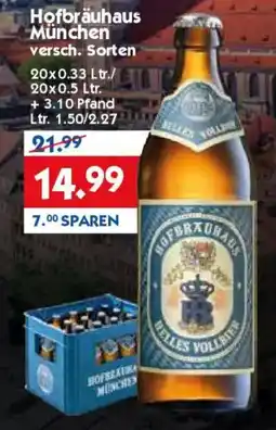 Hol'ab Getränkemarkt Hofbräuhaus München Angebot