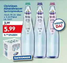 Hol'ab Getränkemarkt Christinen Mineralwasser Angebot