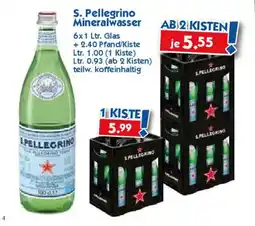 Hol'ab Getränkemarkt S. Pellegrino Mineralwasser Angebot