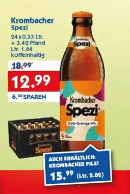 Hol'ab Getränkemarkt Krombacher Spezi Angebot