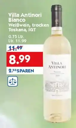 Hol'ab Getränkemarkt Villa Antinori Bianco Angebot