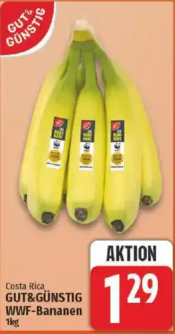 NP Discount GUT&GÜNSTIG WWF-Bananen Angebot