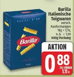 nah & gut Barilla Italienische Teigwaren Angebot