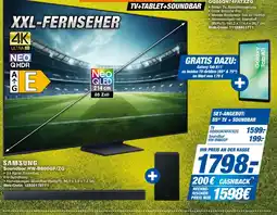 Expert SAMSUNG GQ85QN74FATXZG oder Soundbar HW-B660GF/ZG Angebot