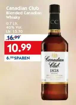 Hol'ab Getränkemarkt Canadian Club Blended Canadian Whisky Angebot