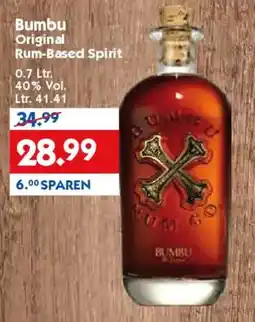 Hol'ab Getränkemarkt Bumbu Original Rum-Based Spirit Angebot