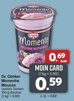 Famila Nord West Dr. Oetker Momente Mousse Angebot