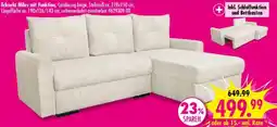 Möbel Boss Ecksofa Miles mit Funktion Angebot