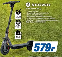 Expert SEGWAY E-Scooter F3 D Angebot