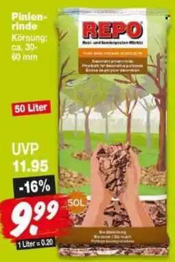 Repo Markt REPO Pinienrinde Angebot