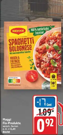 nah & gut Maggi Fix-Produkte Angebot
