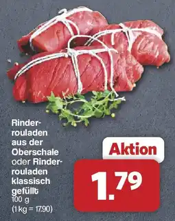 Famila Nord West Rinder- rouladen aus der Oberschale oder Rinderrouladen klassisch gefüllt Angebot