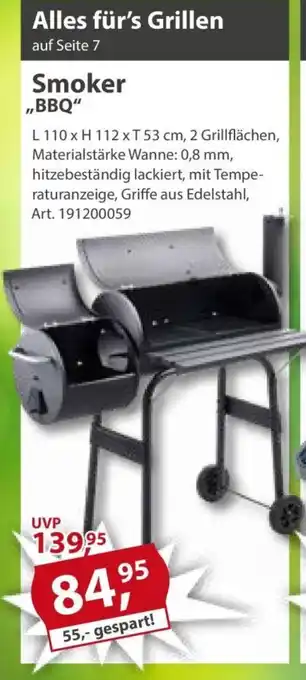 Smoker ,,BBQ"