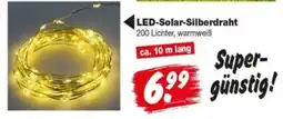 Repo Markt LED-Solar-Silberdraht Angebot