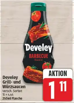 nah & gut Develey Grill- und Würzsaucen Angebot