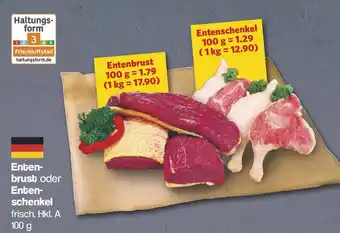 Famila Nord West Entenbrust oder Entenschenkel Angebot