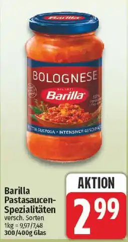 NP Discount Barilla Pastasaucen Spezialitäten Angebot