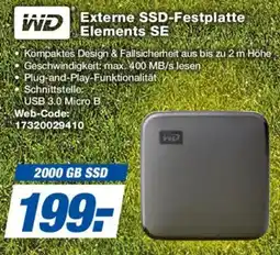 Expert WD Externe SSD-Festplatte Elements SE Angebot
