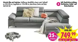 Möbel Boss Ecksofa Elba mit Funktion Angebot